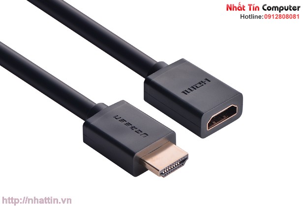 Cáp HDMI nối dài 0,5M hỗ trợ 4K 2K chính hãng Ugreen UG-10140