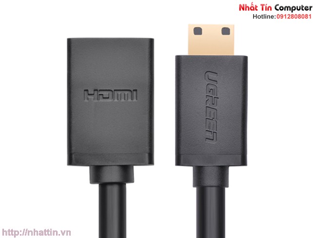 Cáp mini HDMI to HDMI dài 20cm Ugreen UG-20137