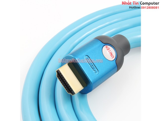 Cáp HDMI 3m Unitek Y-C157BL, hỗ trợ 3D