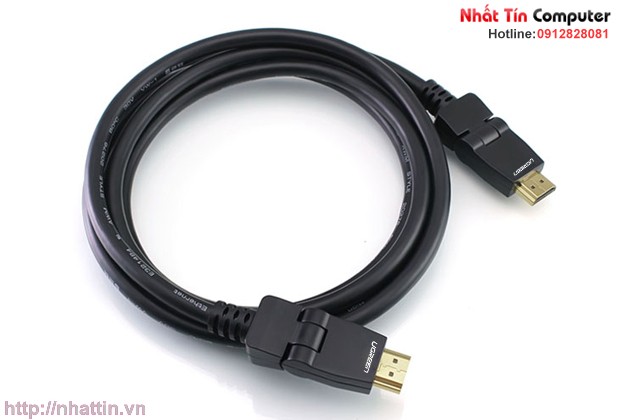 cap-hdmi-1m-dau-xoay-180-do-ho-tro-full-hd-4kx2k-chinh-hang-ugreen-ug-10125-