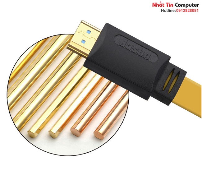 Cáp HDMI 2.0 Jasun JS-026 dài 20m hỗ trợ 2K 4K 60Hz 3D chính hãng