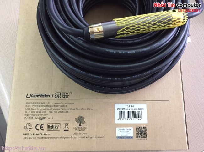 cap-hdmi-dai-30m-cao-cap-ho-tro-ethernet-4k-2k-hdmi-chinh-hang-ugreen-ug-10114