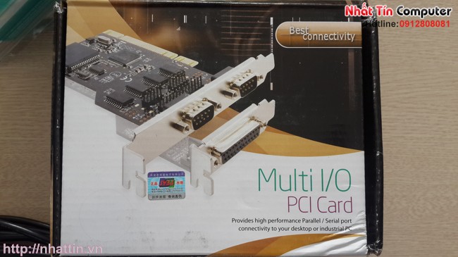 Card chuyển đổi khe PCI sang 8 cổng com RS232