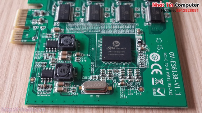 card-chuyen-doi-pci-express-sang-8-cong-com-rs232-syba-fg-emt08s-cm