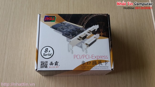 card-chuyen-doi-pci-express-sang-8-cong-com-rs232-syba-fg-emt08s-cm