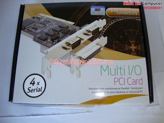 Card PCI to 4 cổng com RS232 SYBA