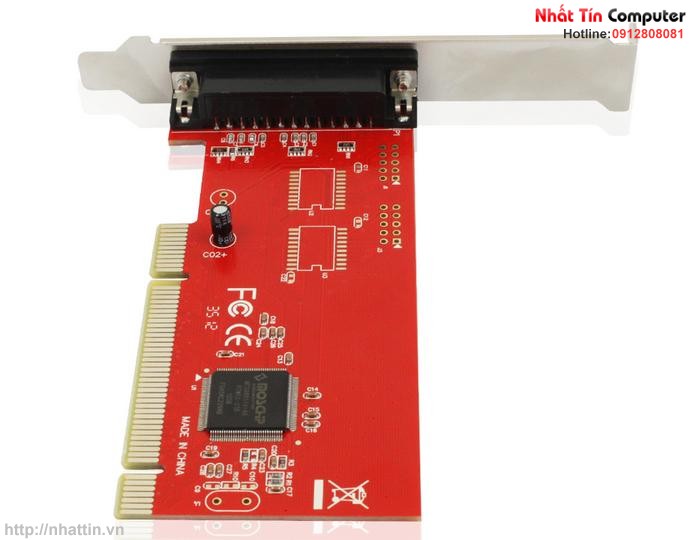 Card chuyển đổi PCI to LPT, Card PCI to LPT, Card chuyen doi PCI sang LPT unitek y-7505