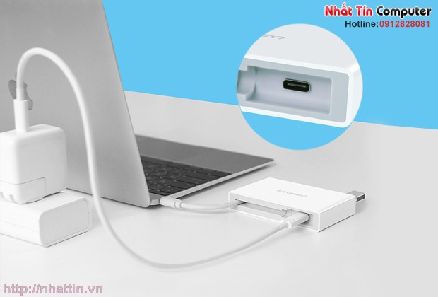 bo-chia-usb-c-ra-4-cong-usb-3-0-ho-tro-1-cong-usb-c-cap-nguon-chinh-hang-ugreen-ug-30278