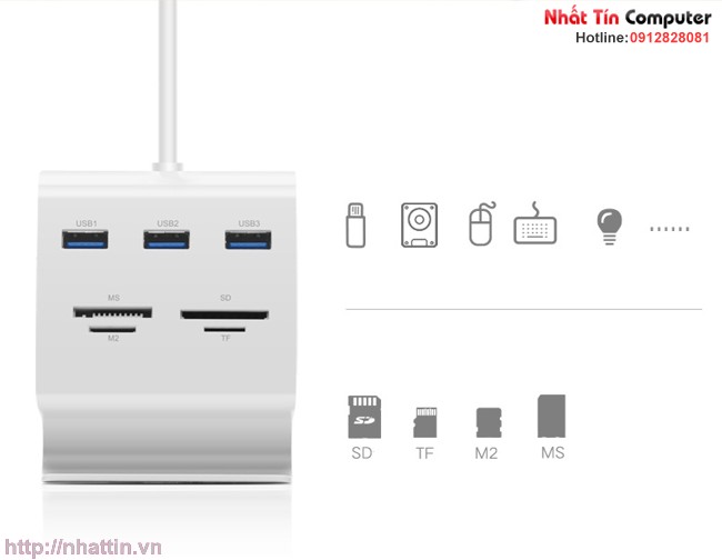 bo-chia-3-cong-usb-3-0-kem-doc-the-nho-sd-tf-chinh-hang-ugreen-ug-30344-