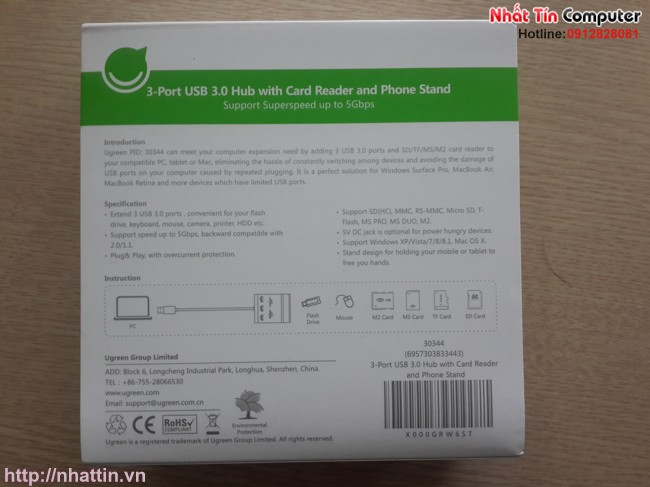 bo-chia-3-cong-usb-3-0-kem-doc-the-nho-sd-tf-chinh-hang-ugreen-ug-30344-