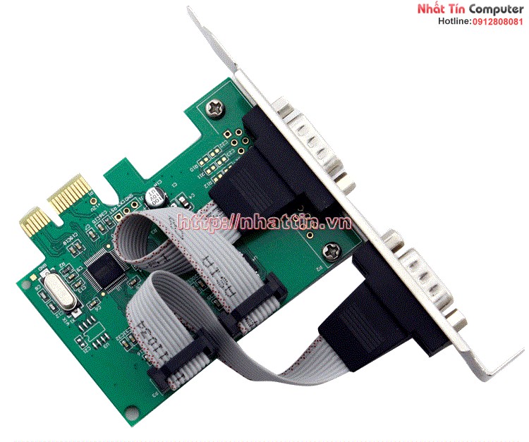 Card PCI Express to 2 Com RS232 Cao cấp