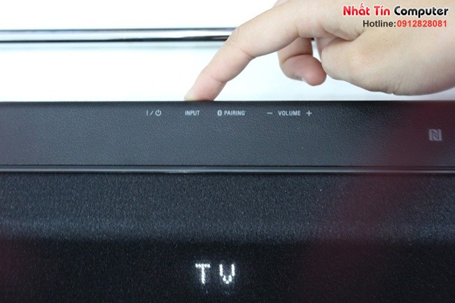 Nhấn nút INPUT