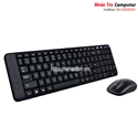 Bộ bàn phím chuột Logitech không dây Multimedia - MK220 chính hãng