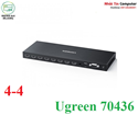 Bộ chia, gộp tín hiệu HDMI 2.0 Matrix 4 vào 4 ra hỗ trợ 4K@60Hz Ugreen 70436 cao cấp