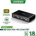 Bộ chia tín hiệu VGA 1 ra 2 màn hình Full HD Ugreen 80190 cao cấp (1-2)