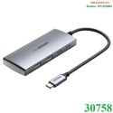 Bộ chia USB Type-C ra 2 USB Type-C và 2 USB Type-A 3.1 tốc độ 10Gpbs Ugreen 30758 cao cấp