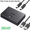 Bộ chuyển 2 máy tính vào 1 máy in cổng USB 2.0 Ugreen 30345 cao cấp