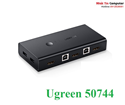 Bộ chuyển đổi 2 máy tính dùng 1 màn hình HDMI - Auto 2 USB KVM Switch chính hãng Ugreen 50744 cao cấp