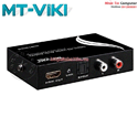 Bộ chuyển đổi HDMI to HDMI + Audio (SPDIF + R/L) MT-HA12 Chính hãng