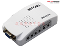 Bộ chuyển đổi VGA sang Svideo và AV MT-VIKI MT-PT01 Chính hãng