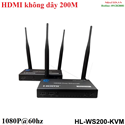 Bộ kéo dài HDMI không dây 200M sóng 5.8Ghz HO-LINK HL-WS200-KVM có cổng USB và IR cao cấp
