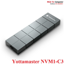 Box ổ cứng Type-C vỏ nhôm SSD NVMe M.2, M-Key/B&M/2230/2260/2280 tốc độ 10Gbps Yottamaster NVM1-C3 cao cấp