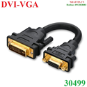 Cáp chuyển đổi DVI-I, DVI 24+5 sang VGA chính hãng Ugreen 30499 cao cấp