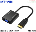 Cáp chuyển đổi HDMI sang VGA dài 20cm MT-ViKi MT-M02 cao cấp