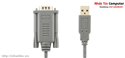 Cáp chuyển đổi USB to COM RS232 - chính hãng UNITEK Y 1050 hỗ trợ Win 8