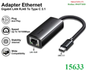 Cáp chuyển đổi USB Type-C 3.1 to Lan Gigabit 10/100Mbps Ugreen 15633 cao cấp