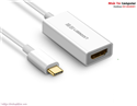Cáp chuyển đổi USB Type-C to HDMI chính hãng Ugreen 40273 hỗ trợ 4k*2K cao cấp