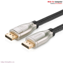 Cáp Displayport sang Displayport dài 10m chuẩn 1.2 cao cấp hỗ trợ 4k*2K Ugreen 30124 Chính hãng