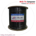 Cáp đồng trục Golden Japan RG6 (CCS)-(không dầu) 1 cuộn 305m