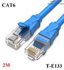 Cáp dữ liệu mạng CAT6 U/UTP JASOZ T-E133 dài 2m cao cấp