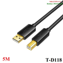 Cáp dữ liệu USB 2.0 cho máy in dài 5m JASOZ T-D118 cao cấp