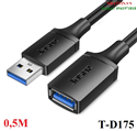 Cáp dữ liệu USB 3.0 nối dài dài 0.5m JASOZ T-D175 cao cấp