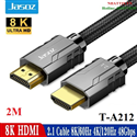 Cáp dữ liệu VIDEO HDMI 2.1 dài 2m JASOZ T-A212 cao cấp