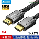 Cáp dữ liệu VIDEO HDMI 2.1 dài 3m JASOZ T-A271 cao cấp