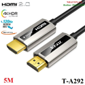 Cáp dữ liệu VIDEO HDMI 4K có sợi quang 5m JASOZ T-A292 cao cấp