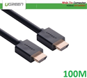 Cáp HDMI 1.4 dài 100M hỗ trợ Ethernet + 1080p@60hz HDMI chính hãng Ugreen 50410 (Chip Khuếch Đại)