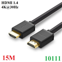 Cáp HDMI 1.4 dài 15M hỗ trợ 4K@30Hz 3D/HDR/ARC Ugreen 10111 cao cấp