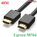 Cáp HDMI 1.4 dài 40M hỗ trợ Ethernet + 1080p@60hz Ugreen 50764 (Chip Khuếch Đại)