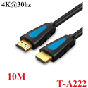 Cáp HDMI 2.0 dài 10M hỗ trợ 4K@30Hz Jasoz T-A222/A118 cao cấp