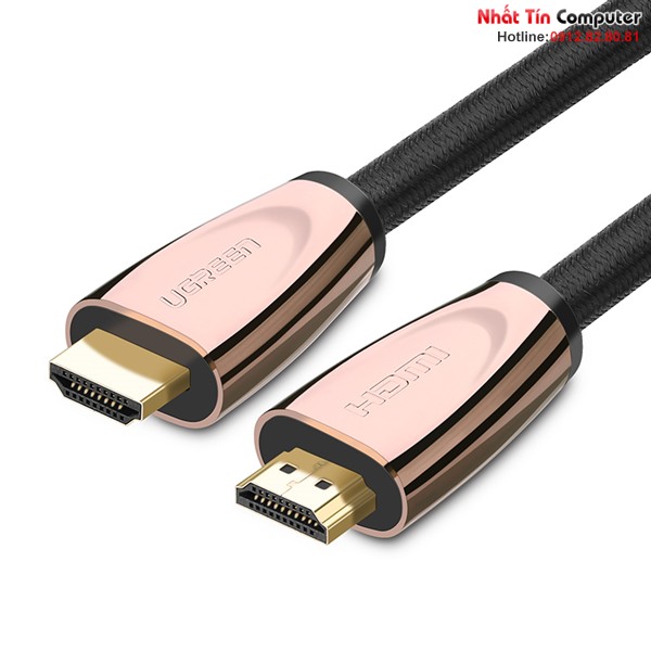 Cáp HDMI 2.0 dài 5M cao cấp hỗ trợ Ethernet + 4k 3D HDMI chính hãng Ugreen UG-30605