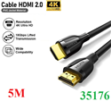 Cáp HDMI 2.0 dài 5m hỗ trợ hỗ trợ độ phân giải 4K@60Hz Ugreen 35176 cao cấp