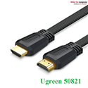 Cáp HDMI 2.0 dẹt dài 5m hỗ trợ 4K chính hãng Ugreen 50821 cao cấp