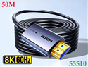 Cáp HDMI 2.1 sợi quang AOC dài 50m Ugreen 55510/HD183 hỗ trợ 8K@60Hz cao cấp