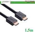 Cáp HDMI dài 1,5m cao cấp hỗ trợ Ethernet 4Kx2K chính hãng Ugreen 60269 cao cấp