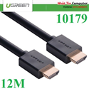 Cáp HDMI dài 12m hỗ trợ Ethernet + 4k x 2k Chính hãng Ugreen UG-10179