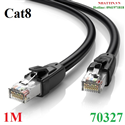 Cáp mạng Cat8 đúc sẵn dài 1M 24AWG Class S/FTP Ugreen 70327 cao cấp